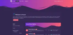 Оригинальная тема Aurora устанавливает стандарт элегантности и функциональности в дизайне фор...webp